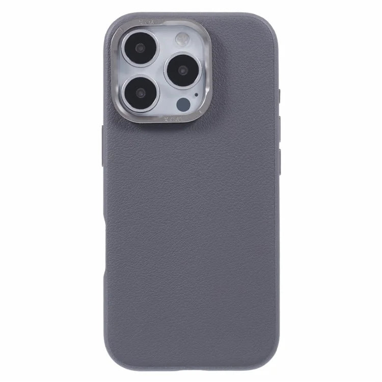 X-LEVEL For iPhone 16 Pro Case PU Leather Hard PC Back Phone Cover