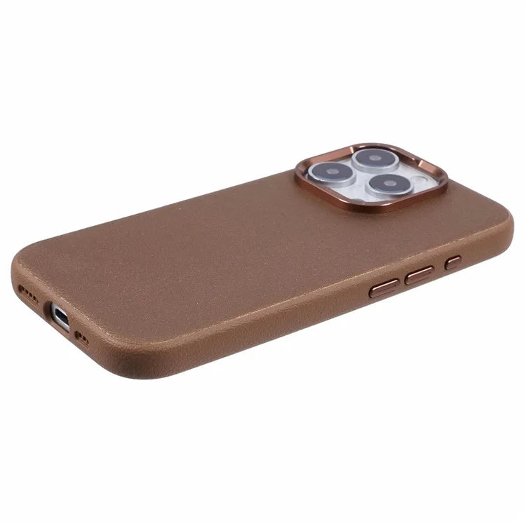 X-LEVEL For iPhone 16 Pro Max Case PU Leather Coated PC Anti-Scratch Phone Cover
