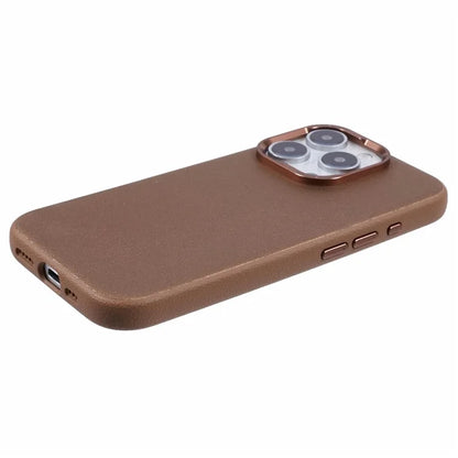 X-LEVEL For iPhone 16 Pro Max Case PU Leather Coated PC Anti-Scratch Phone Cover