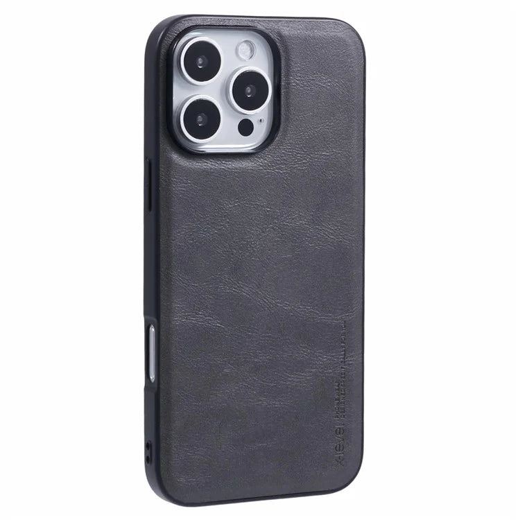 X-LEVEL Bojue-3 Series For iPhone 16 Pro Max Case Business Leather Coated PC+TPU Phone Cover