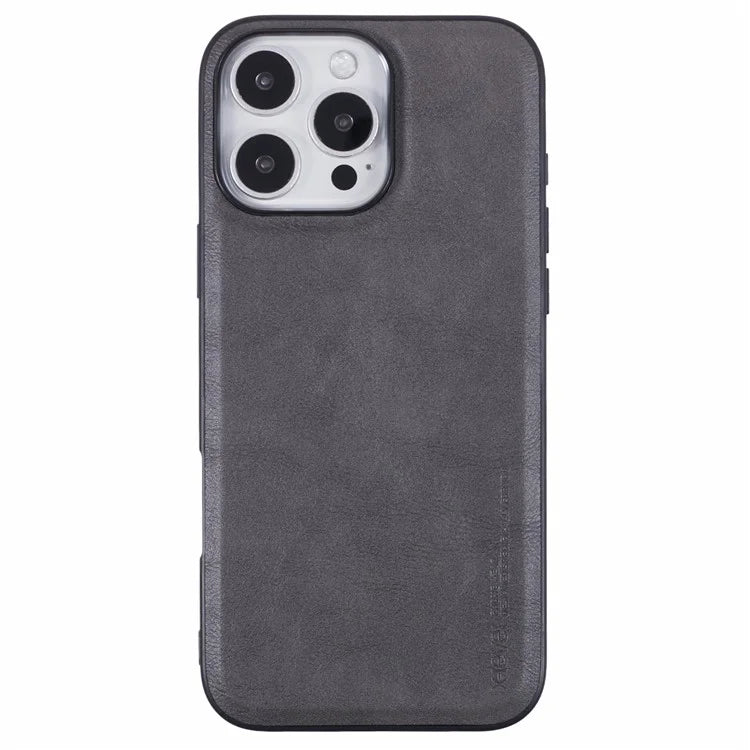 X-LEVEL Bojue-3 Series For iPhone 16 Pro Max Case Business Leather Coated PC+TPU Phone Cover