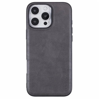 X-LEVEL Bojue-3 Series For iPhone 16 Pro Max Case Business Leather Coated PC+TPU Phone Cover