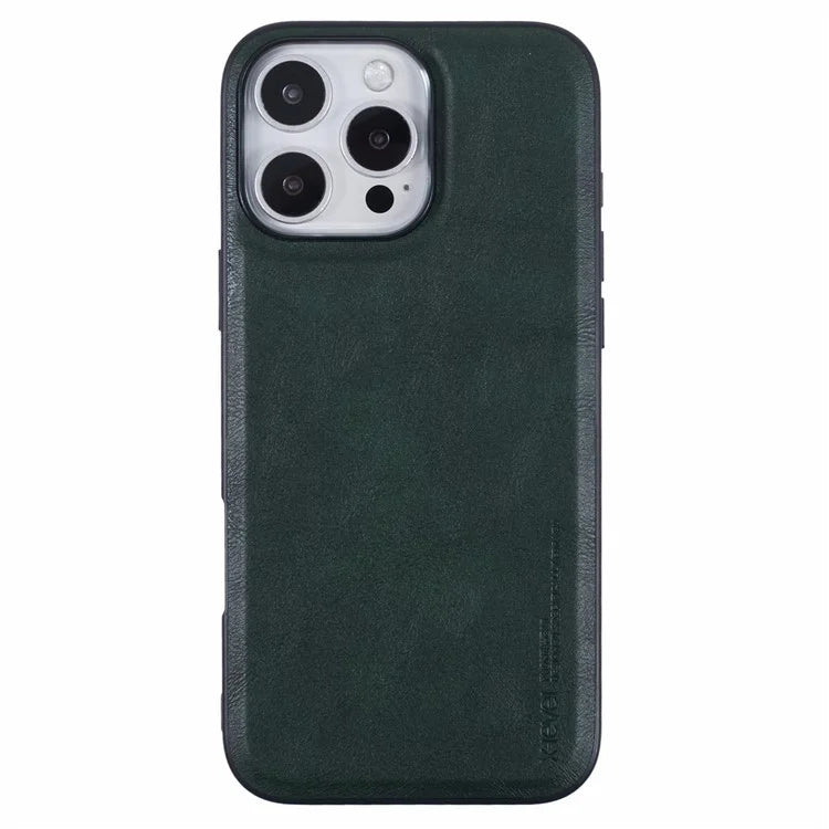 X-LEVEL Bojue-3 Series For iPhone 16 Pro Max Case Business Leather Coated PC+TPU Phone Cover