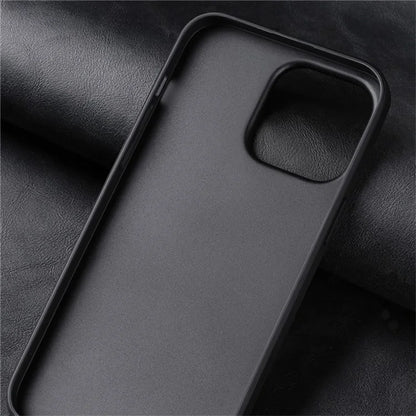 X-LEVEL Bojue-3 Series For iPhone 16 Pro Max Case Business Leather Coated PC+TPU Phone Cover