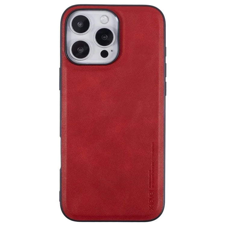 X-LEVEL Bojue-3 Series For iPhone 16 Pro Max Case Business Leather Coated PC+TPU Phone Cover