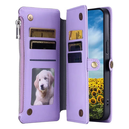 015 Style For Google Pixel 8a Wallet Case Drop-Proof Leather Phone Cover