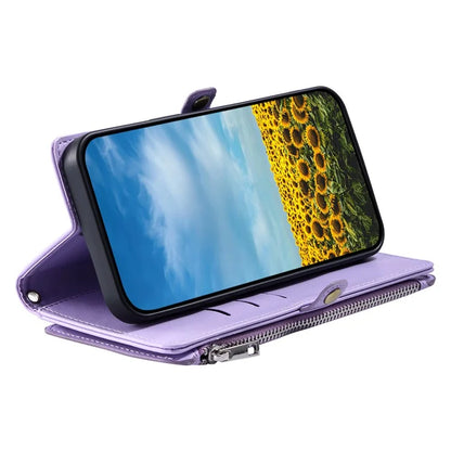 015 Style For Google Pixel 8a Wallet Case Drop-Proof Leather Phone Cover