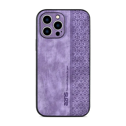 AZNS For iPhone 16 Pro Max Case Anti-Drop PU Leather+TPU Phone Cover
