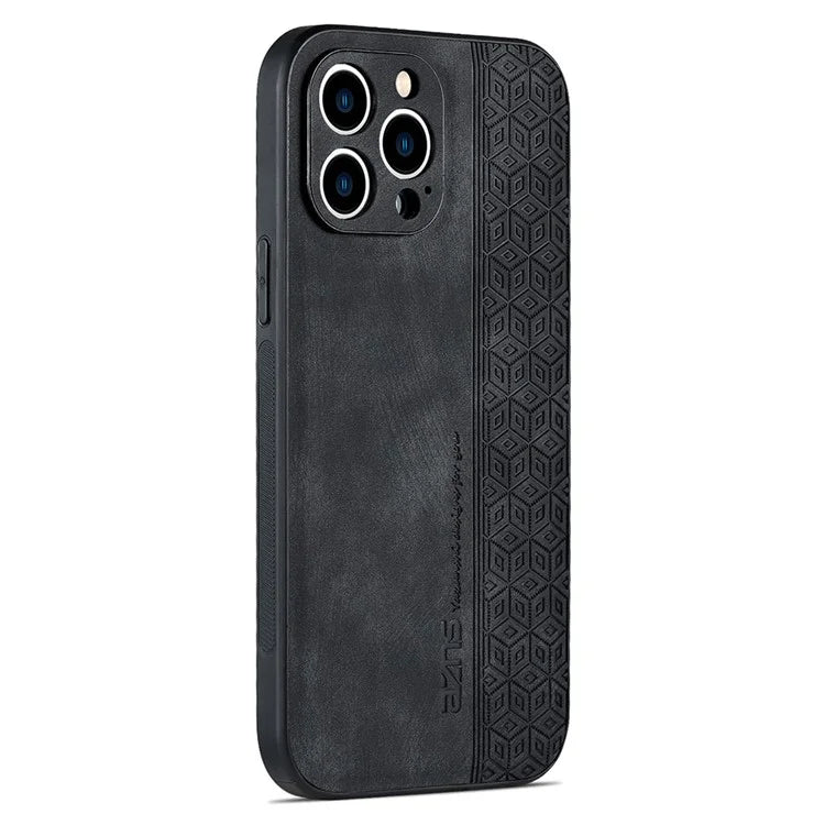 AZNS For iPhone 16 Pro Max Case Anti-Drop PU Leather+TPU Phone Cover