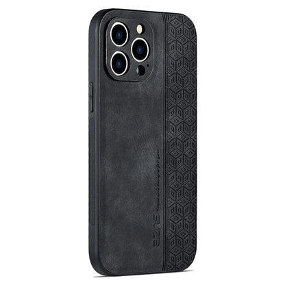AZNS For iPhone 16 Pro Max Case Anti-Drop PU Leather+TPU Phone Cover