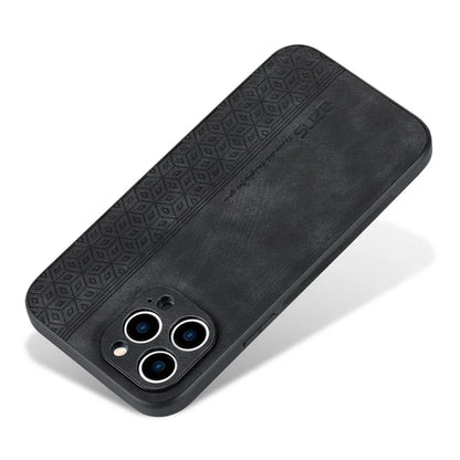 AZNS For iPhone 16 Pro Max Case Anti-Drop PU Leather+TPU Phone Cover