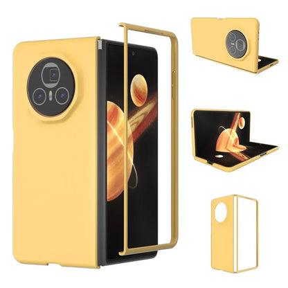 For Honor Magic V3 5G Case Skin-Touch Texture Hard PC Folding Phone Cover
