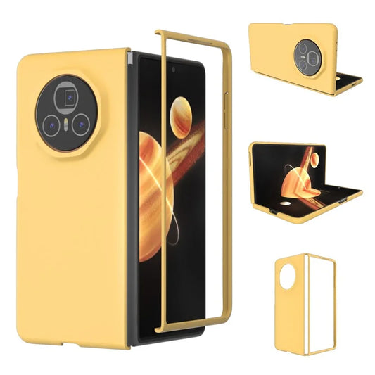 For Honor Magic V3 5G Case Skin-Touch Texture Hard PC Folding Phone Cover