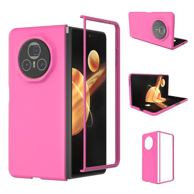 For Honor Magic V3 5G Case Skin-Touch Texture Hard PC Folding Phone Cover