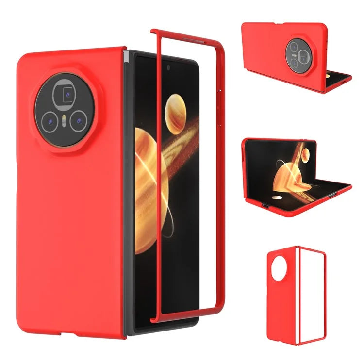 For Honor Magic V3 5G Case Skin-Touch Texture Hard PC Folding Phone Cover