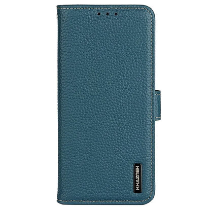 KHAZNEH For OnePlus Nord CE4 Lite 5G / Oppo K12x 5G (China) Phone Case Genuine Cow Leather Flip Cover