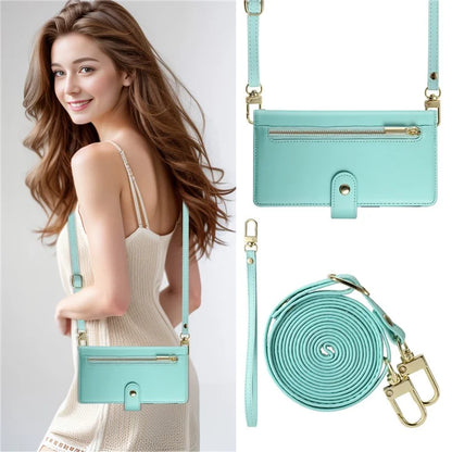 DF-011 For Samsung Galaxy A24 4G (162.1 X 77.6 X 8.3mm) Case Zipper Wallet Leather Phone Cover