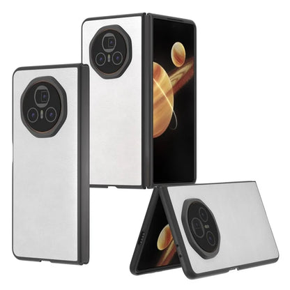 For Honor Magic V3 5G Case Litchi Texture PU Leather+PC Phone Cover