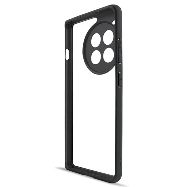 For OnePlus Ace 3 Pro 5G Protective Case PC+TPU Clear Back Phone Cover