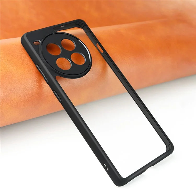 For OnePlus Ace 3 Pro 5G Protective Case PC+TPU Clear Back Phone Cover