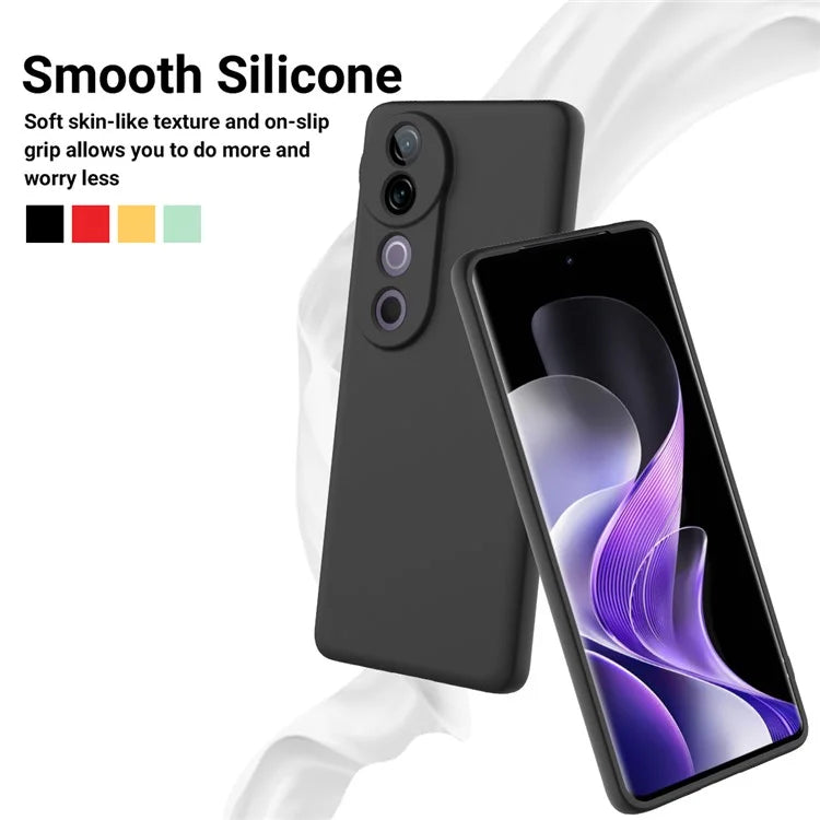For vivo V40 5G / S19 Pro 5G Case Liquid Silicone Mobile Phone Cover with Strap
