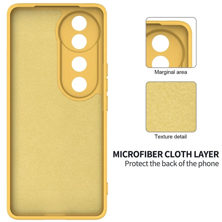 For vivo V40 5G / S19 Pro 5G Case Liquid Silicone Mobile Phone Cover with Strap