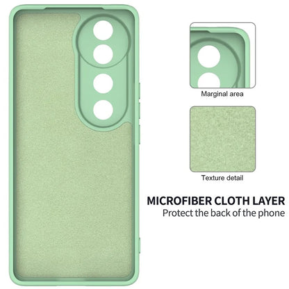 For vivo V40 5G / S19 Pro 5G Case Liquid Silicone Mobile Phone Cover with Strap