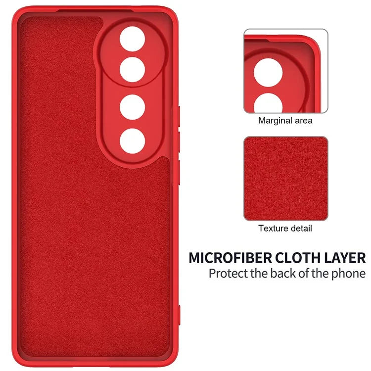 For vivo V40 5G / S19 Pro 5G Case Liquid Silicone Mobile Phone Cover with Strap
