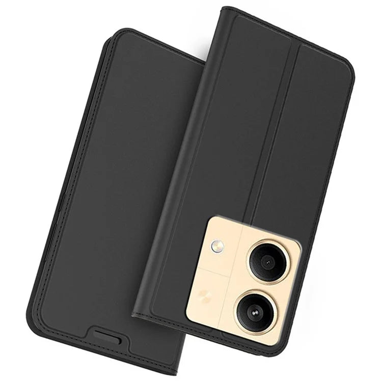 For Xiaomi Poco X6 Neo 5G / Redmi Note 13R Pro 5G Case Card Holder Leather Phone Cover Strong Magnetic Closure