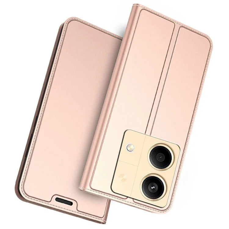 For Xiaomi Poco X6 Neo 5G / Redmi Note 13R Pro 5G Case Card Holder Leather Phone Cover Strong Magnetic Closure