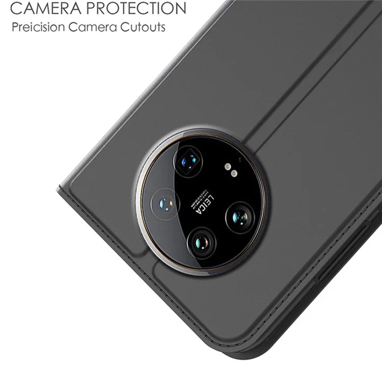 For Xiaomi 14 Ultra Case Card Holder Leather Magnetic Closure Flip Folio Phone Cover