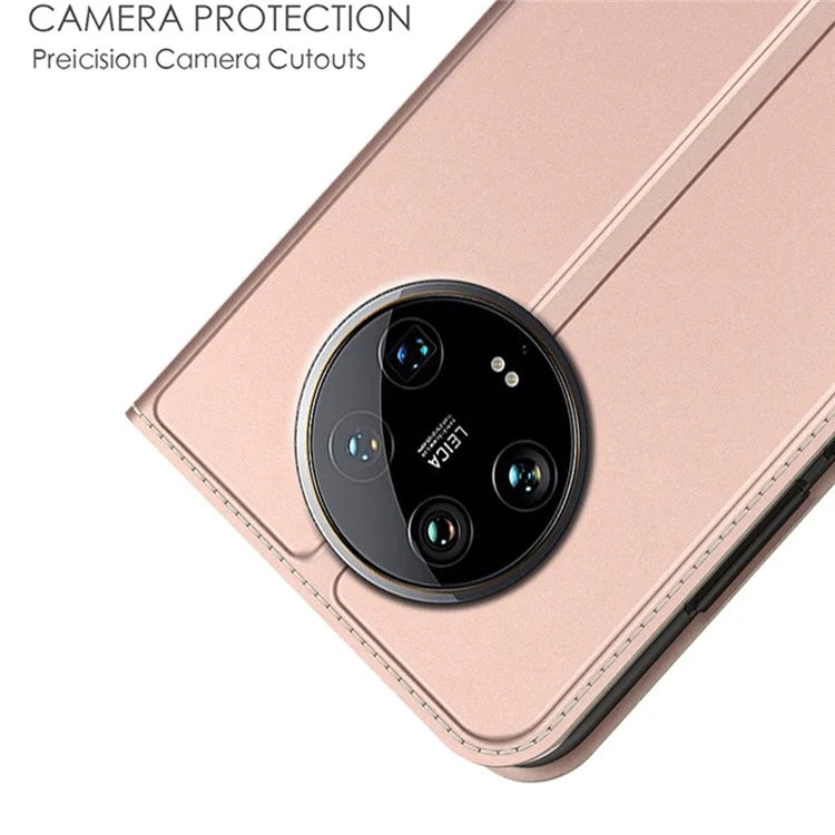 For Xiaomi 14 Ultra Case Card Holder Leather Magnetic Closure Flip Folio Phone Cover