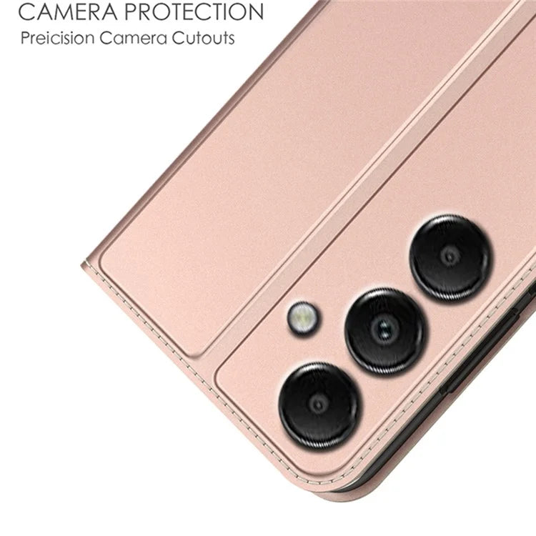 For Samsung Galaxy A25 5G (Global) (161.0 X 76.5 X 8.3mm) Case PU Leather Phone Cover Card Slot Stand