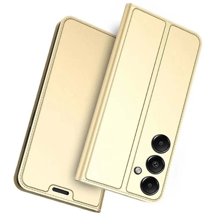 For Samsung Galaxy A15 4G / 5G Case Card Slot Leather Phone Cover Hidden Magnetic Adsorption