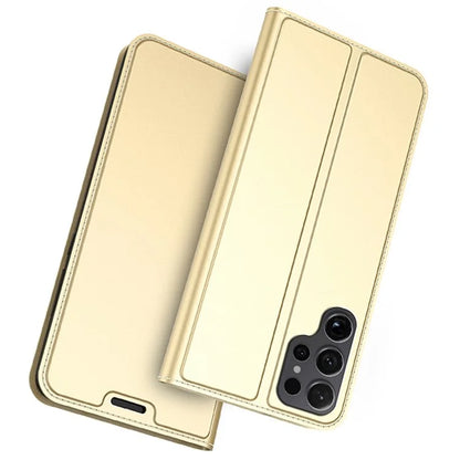For Samsung Galaxy S24 Ultra Case Flip Stand Leather Phone Cover Full Body Protective