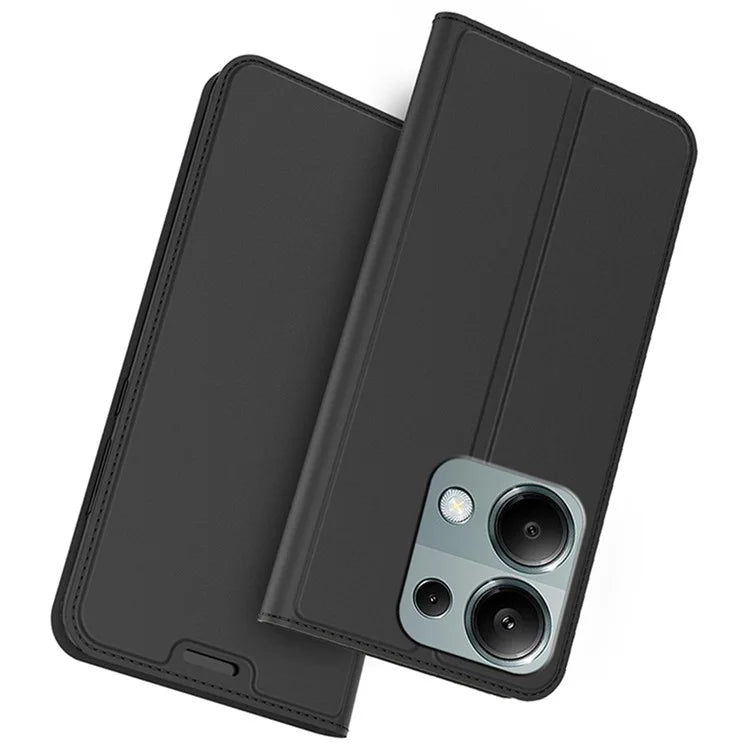 For Xiaomi Redmi Note 13 Pro 4G / Poco M6 Pro 4G Case Leather Shockproof TPU Phone Cover Card Holder Slot