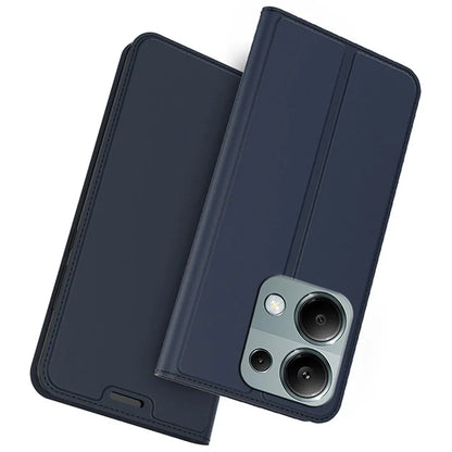 For Xiaomi Redmi Note 13 Pro 4G / Poco M6 Pro 4G Case Leather Shockproof TPU Phone Cover Card Holder Slot