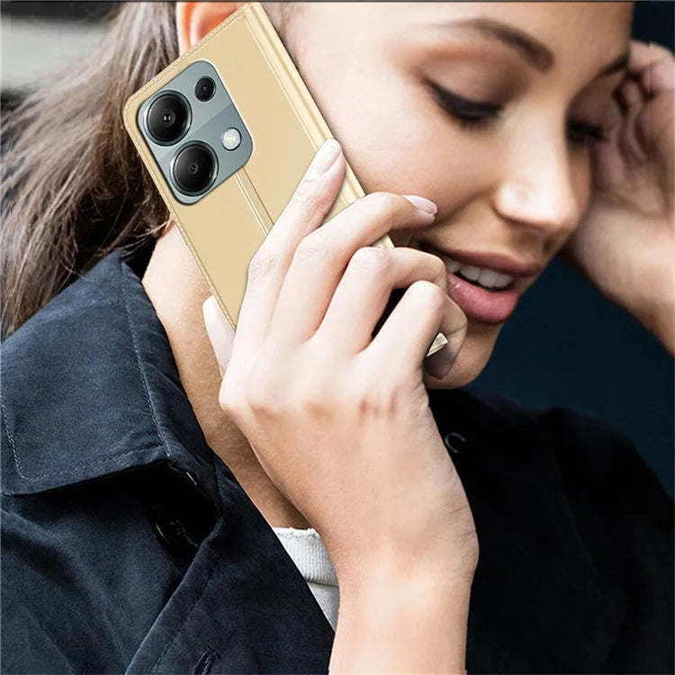 For Xiaomi Redmi Note 13 Pro 4G / Poco M6 Pro 4G Case Leather Shockproof TPU Phone Cover Card Holder Slot