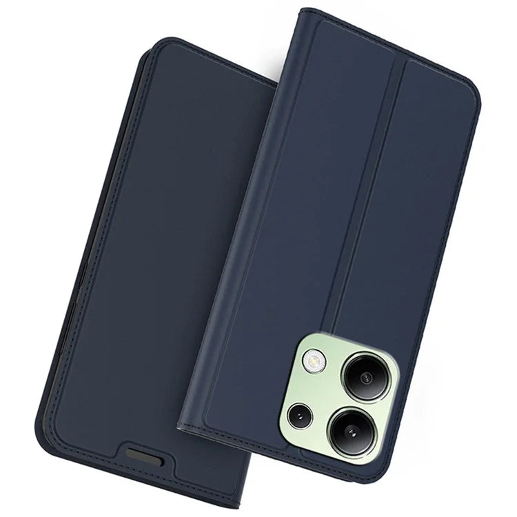 For Xiaomi Redmi Note 13 4G Case Magnetic Adsorption Shockproof Leather Phone Cover