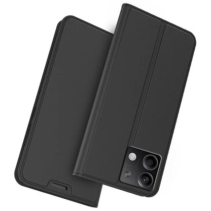 For Xiaomi Redmi Note 13 5G Case Stand Function Magnetic Closure Leather Phone Cover Card Slot