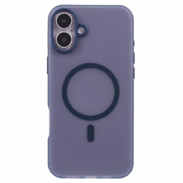 For iPhone 16 Case Compatible Cover with MagSafe Soft TPU Thin Protective Cover with Matte Finish
