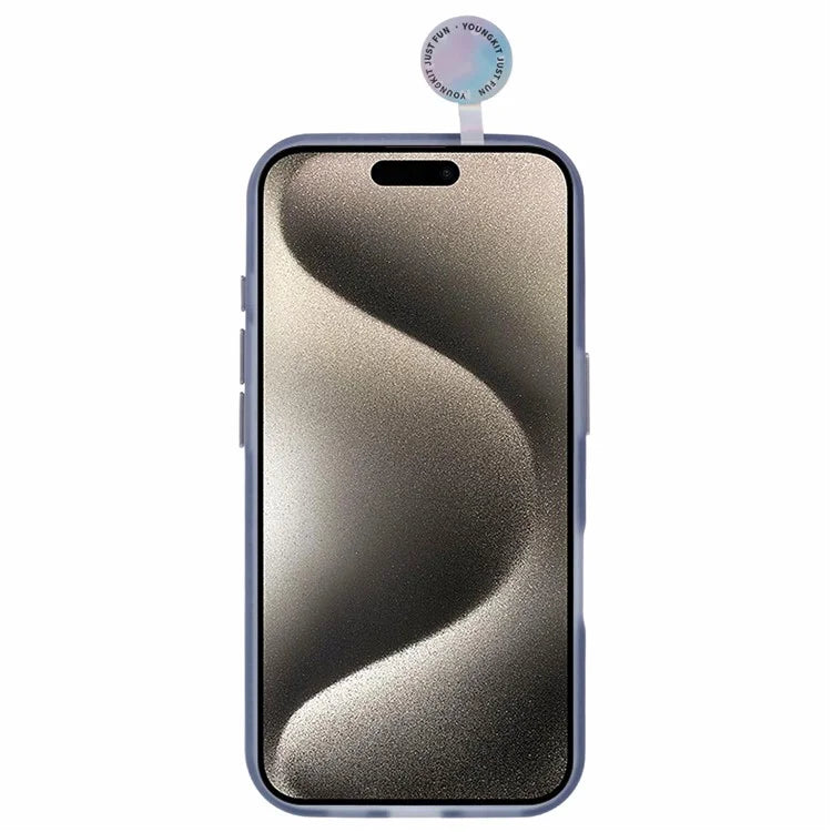 YOUNGKIT Technology Series for iPhone 16 Plus Case Compatible with MagSafe Circuit Design PC+TPU Matte Phone Cover