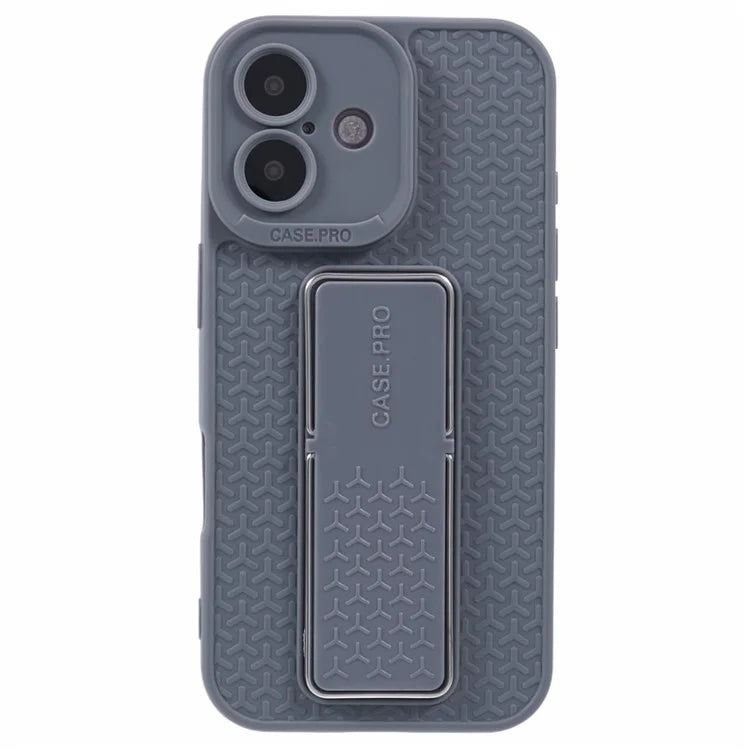 XL Series For iPhone 16 Case Foldable Kickstand TPU Soft Back Phone Cover