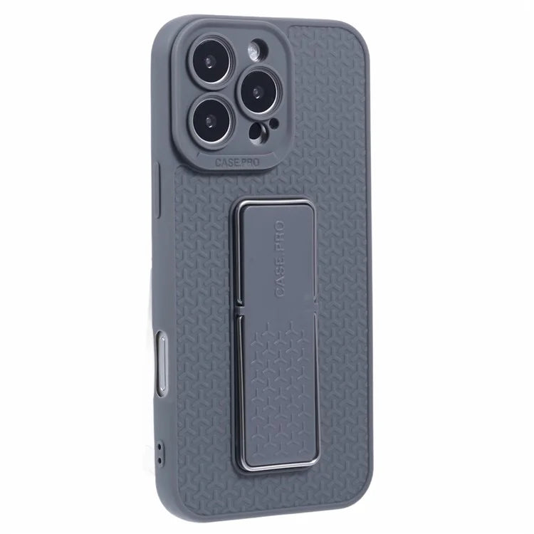 XL Series For iPhone 16 Pro Max Case Camera Protection TPU Phone Cover Hidden Kickstand