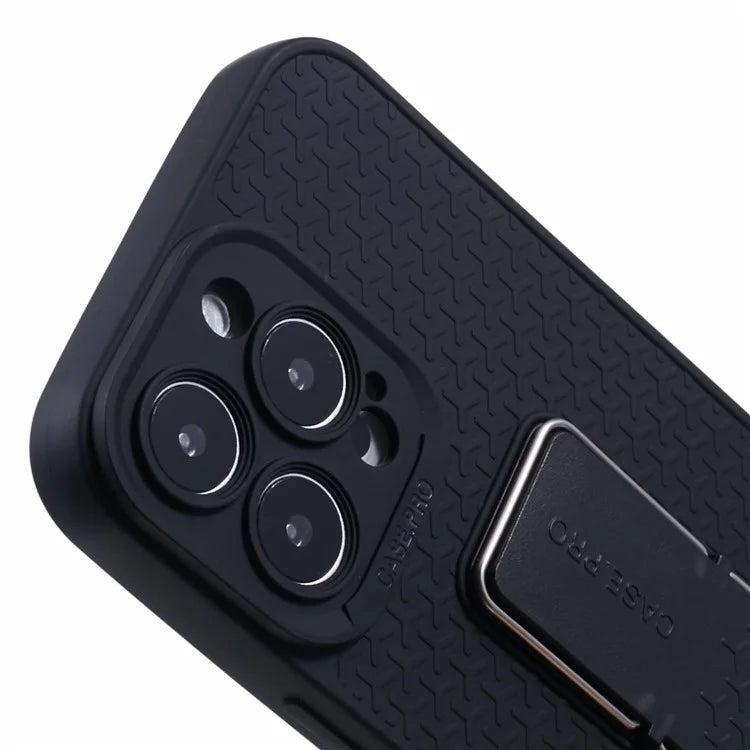 XL Series For iPhone 16 Pro Max Case Camera Protection TPU Phone Cover Hidden Kickstand