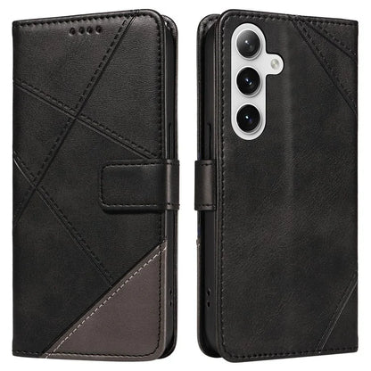 For Samsung Galaxy S23 FE Case Protective Geometric Wallet Leather Phone Cover