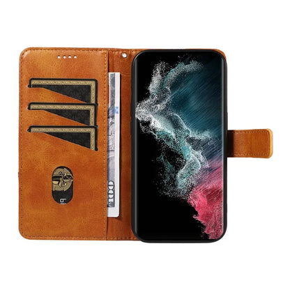 For Samsung Galaxy S23 Ultra Wallet Phone Case Geometric Line Leather Cover Protective Stand