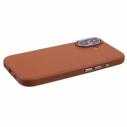 X-LEVEL For iPhone 16 Case PU Leather Hard PC Shockproof Protective Phone Cover