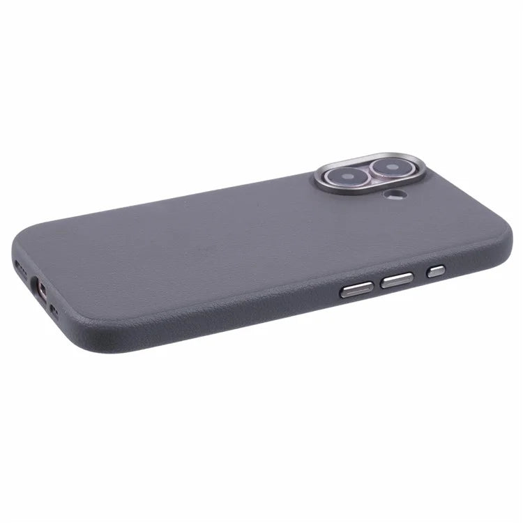 X-LEVEL For iPhone 16 Case PU Leather Hard PC Shockproof Protective Phone Cover