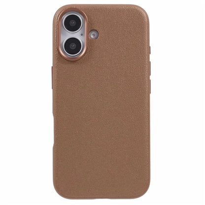 X-LEVEL For iPhone 16 Case PU Leather Hard PC Shockproof Protective Phone Cover